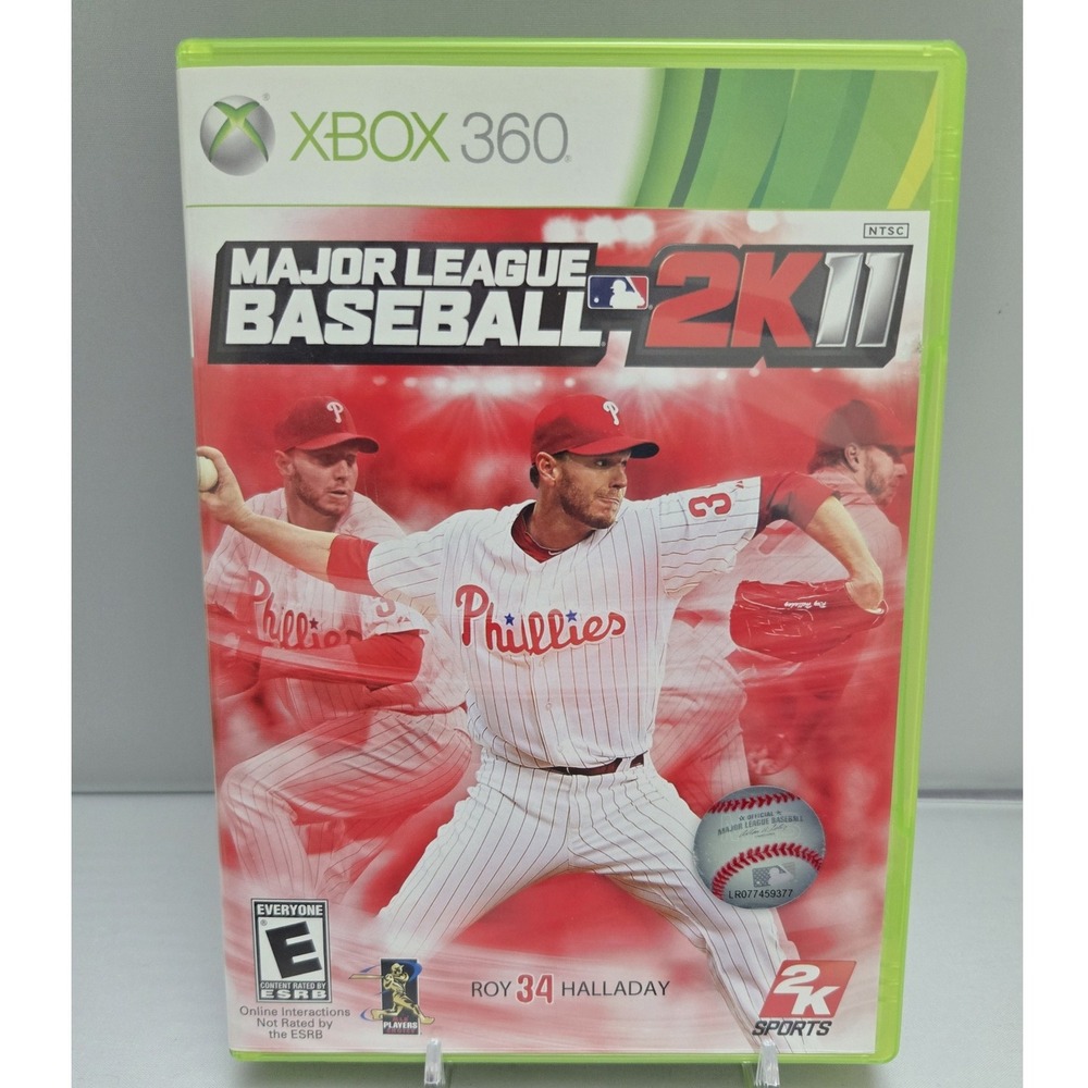 Major League Baseball 2K11 & 2K12 Bundle - Xbox360 - Complete CIB 2 Games Tested